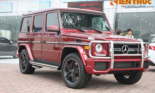 Mercedes G63 AMG 2015 màu độc giá gần 8 tỷ tại Hà Nội