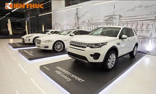 “Soi” showroom Land Rover - Jaguar lớn nhất Châu Á tại Hà Nội