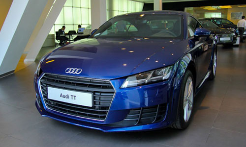 Cận cảnh Audi TT Coupe 2015 vừa cập bến Sài Thành