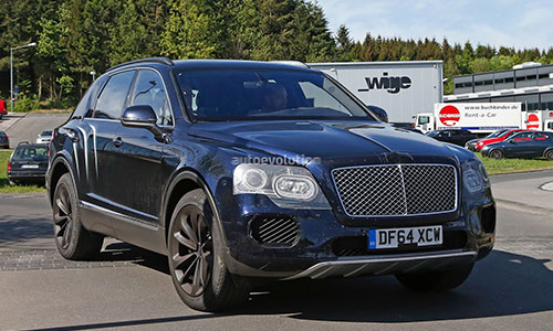 Cận cảnh SUV siêu sang Bentley lần đầu “trần trụi” diễu phố