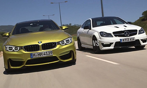 BMW M3 vs Mercedes C63 AMG – Kỳ phùng địch thủ