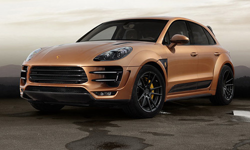 Porsche Macan cực kỳ sang trọng với bản độ vàng đồng