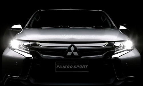 Mitsubishi tung teaser chính thức Pajero Sport 2016