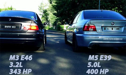 BMW E46 M3 và E39 M5 "Gà nhà so tiếng gáy"