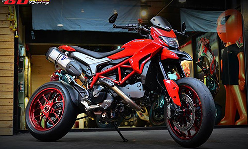 Ngắm “thú mỏ vịt” Ducati Hypermotard độ siêu ấn tượng