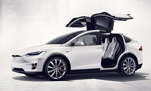 Cận cảnh siêu SUV chạy điện Tesla Model X 2016 