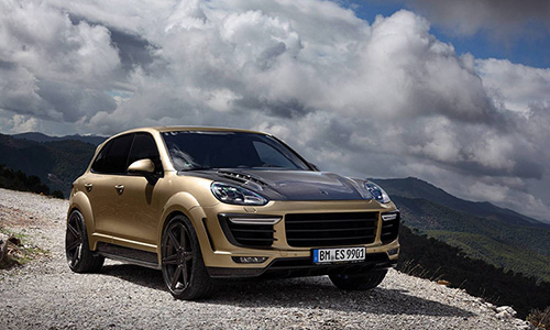 Porsche Cayenne Vantage phiên bản vàng của TopCar