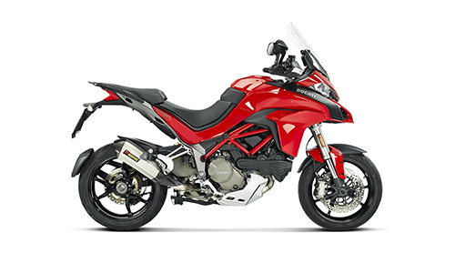 Soi chi tiết pô Akrapovic titanium mới cho Ducati Multistrada