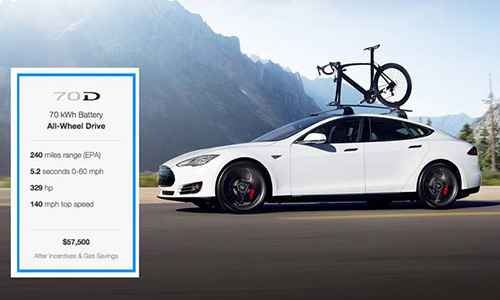 Tesla Model X 70D - siêu xe điện thực sự "rẻ" lộ diện