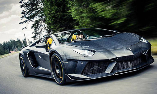 Cận cảnh Lamborghini Aventador Roadster 1233 mã lực