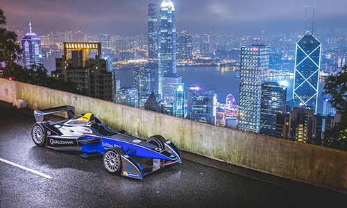 Ngắm “xế xanh” Jaguar Land Rover tại giải đua Formula E