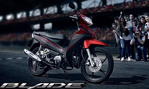 Chi tiết xe số Blade 110 sơn mờ mới của Honda VN