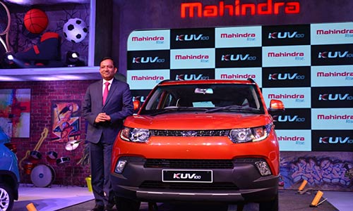 Cận cảnh crossover Mahindra KUV100 giá 134 triệu đồng