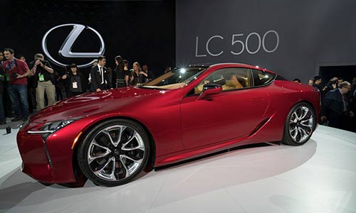 Chi tiết coupe hạng sang Lexus LC500 phiên bản 2016