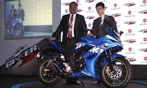 Cận cảnh môtô côn tay Suzuki Gixxer SF giá chỉ 30 triệu 