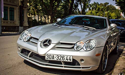 Mercedes SLR McLaren "độc nhất" Việt Nam tại Hà Nội