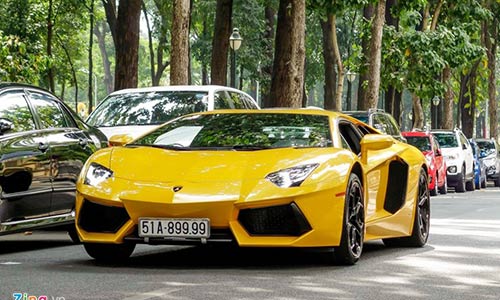 Cả dàn siêu xe Lamborghini "đại náo" Sài Gòn