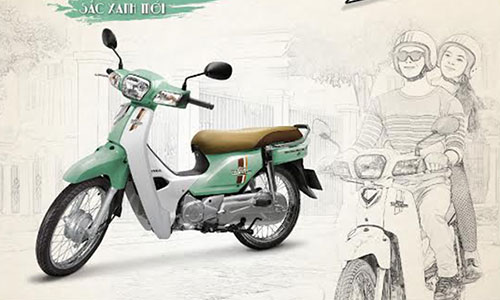 Honda Super Dream 110 thêm màu xanh ngọc mới tại VN