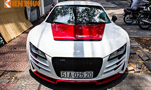 Chạm mặt siêu xe Audi R8 khủng nhất Việt Nam