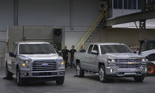 Chevrolet Silverado "đọ thùng" với Ford F-150