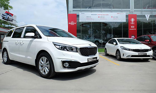 14.000 xe Kia lăn bánh trong 6 tháng đầu 2016 tại VN