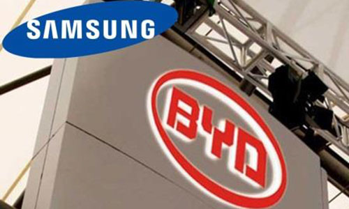 Samsung bắt tay BYD Trung Quốc sản xuất xe điện