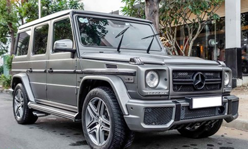 "Soi" Mercedes G55 AMG 7 tỷ của Cường đô la tại Sài Gòn