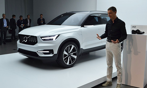 SUV cỡ nhỏ XC40 của Volvo sẽ ra mắt vào 2017