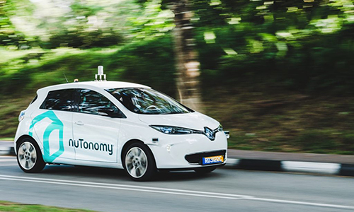 nuTonomy- xe taxi tự lái đầu tiên tại Singapore