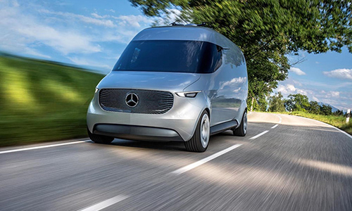 Mercedes-Benz Vision Van công nghệ thông minh đột phá