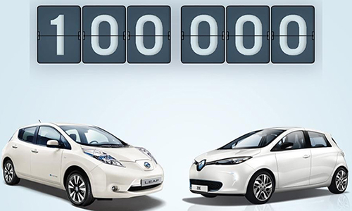 Renault cán mốc 100.000 xe ôtô điện đến tay khách hàng