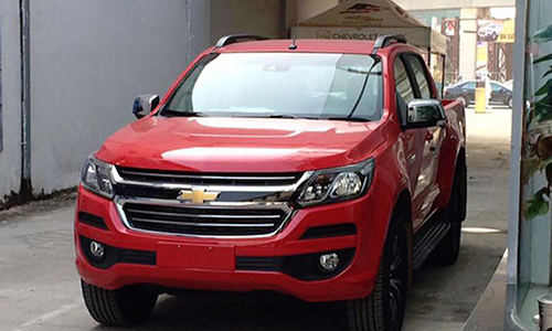 Bán tải Chevrolet Colorado 2016 "lộ hàng" tại Hà Nội