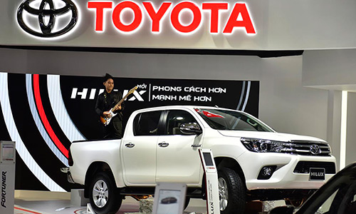 Toyota Việt Nam bán ra 39.034 xe ôtô trong quý 3/2016