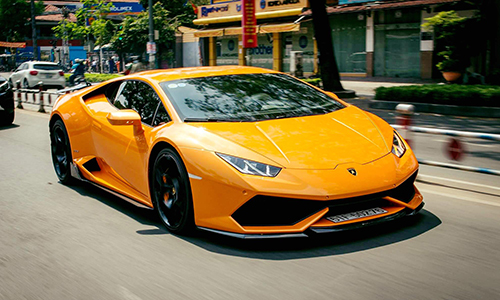 Siêu xe Lamborghini Huracan 15 tỷ độ “pô khủng” tại Sài Gòn