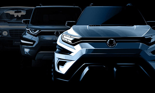 SsangYong "nhá hàng" SUV mới trước thềm Geneva 2017