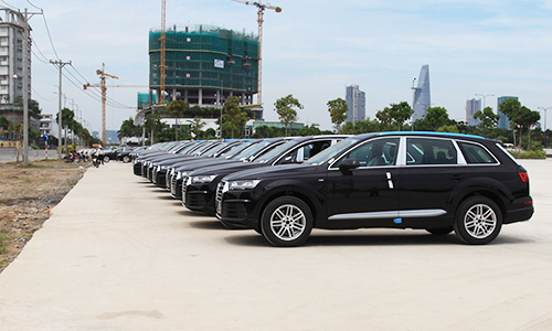 Xe sang Audi phục vụ APEC 2017 thu hút giới chơi xe