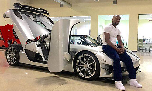 Floyd Mayweather bán siêu xe Koenigsegg giá 4,8 triệu đô