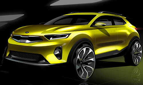 Kia "nhá hàng" crossover Stonic 2018 hoàn toàn mới