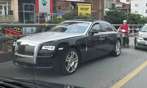 Rolls-Royce Ghost Series II 25 tỷ "chết đứng" tại Hà Nội 