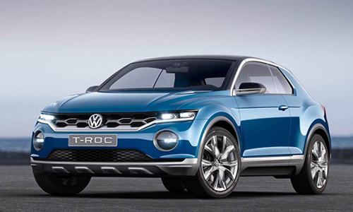 "Xế hộp" Volkswagen T-ROC 2018 sắp ra mắt toàn cầu