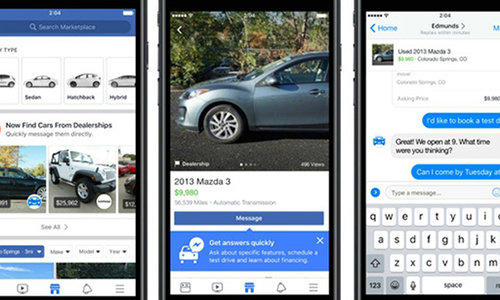 Mua xe ôtô trên Facebook sẽ thay thế website?