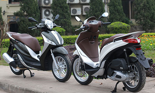 Cận cảnh xe ga Piaggio Medley "dính lỗi" tại Việt Nam