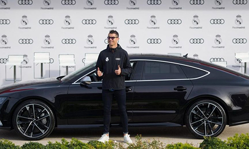 Audi tặng xe ôtô hạng sang cho dàn sao Real Madrid