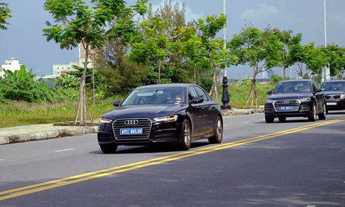 Xe sang Audi APEC 2017 chưa đến tay khách hàng Việt 