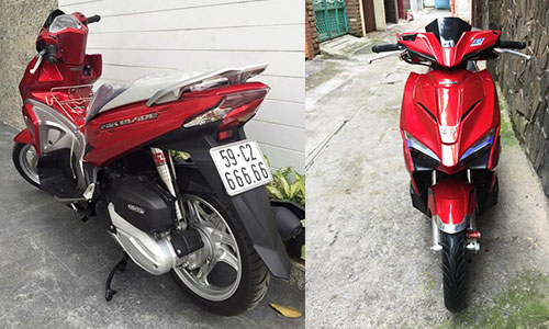 Xe ga Honda Air Blade giá hơn 200 triệu tại Sài Gòn