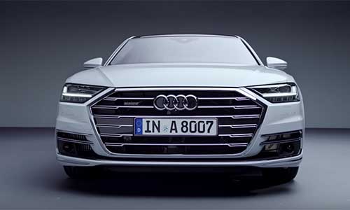 Audi thêm trang bị cho xe sang A8 bản 2018 