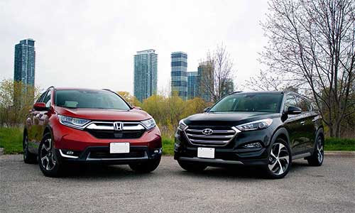 Hyundai Tucson bản nâng cấp 2018 "đấu" Honda CR-V