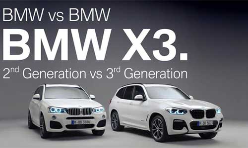 So sánh giữa hai mẫu xe BMW X3 thế hệ mới và cũ