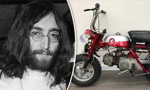 Xe máy Honda Monkey của John Lennon đắt gấp 100 lần giá gốc