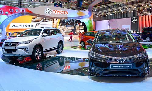 Toyota chiếm gần một nửa ôtô bán chạy nhất Việt Nam 2017